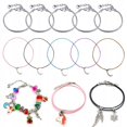 thumbnail image 4 of Pulsera de Navidad YONGSHENG 100 piezas Caja de regalo DIY joyería infantil creativa colorido cristal rojo alce, 4 of 5