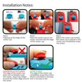 thumbnail image 2 of Sidaley Grip Set Joystick Cap Stick Cover Controller Handle Protector Switch Stick Grip Set Videojuegos y accesorios, 2 of 6