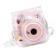 thumbnail image 2 of Injueey PortableTransparent PVC Camera Case Cover Shell con correa para el hombro Fotografía Bolsa protectora Reemplazo para Mini 11 Accesorios de cámara y óptica rosado, 2 of 6