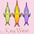 thumbnail image 2 of CafePress - Key West 3 Fishes Infant Bodysuit - Baby Light Bodysuit, Size Newborn - 24 Months, 2 of 4
