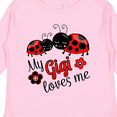 thumbnail image 4 of Inktastic My Gigi Loves Me with Cute Ladybugs Boys or Girls Long Sleeve Toddler T-Shirt, 4 of 5