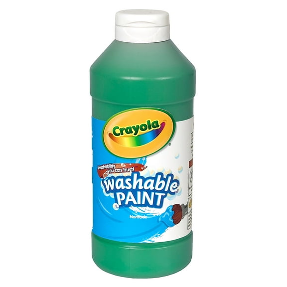 Washable Paint Green (Pack Of 4)