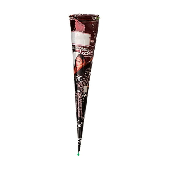 Multicolor Haina Hand Painted Temporary Fruit Juice Painting Pigment Natural (Reddish Brown) without Mixing Or Ppd 125 Grams