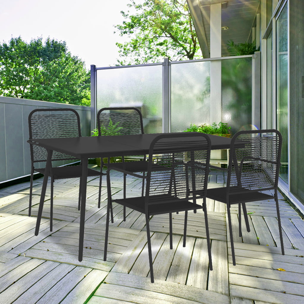 Patio Furniture Conversation Set, Heavy Duty Metal Outdoor Dining Chairs