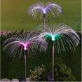 thumbnail image 5 of Luces solares para jardín que cambian de color, medusas dobles, fáciles de instalar, estilo industrial retro para uso en interiores y exteriores, decoración de jardín impermeable, panel solar de alta, 5 of 5