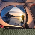 thumbnail image 3 of Ultralight Sleeping Pad With Built-in Pillow, Inflatable Camping Mattress For Backpacking, Traveling And Hiking, Compact And Portable Camp Mat, 3 of 5