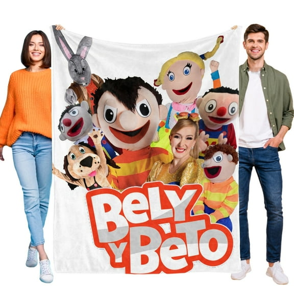 Throw Blanket for Bely y Beto Soft Warm Bed Couch Flannel Blanket for Kids Boys Girls Gifts Home Decor 30x40 Inch