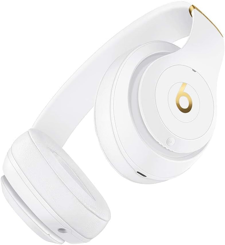 Pre-Owned Beats by Dr. Dre Studio3 Wireless White/Core Over Ear Headphones MX3Y2LL/A (Good)