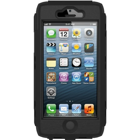 Smartphone Case - Targus SafePORT Rugged Max Pro Smartphone Case for Apple iPhone SE. Military Rated Tough Case for iPhone SE, 5S, and 5. 3-Layer Construction and Built-In Kick Stand