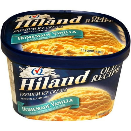 Hiland Old Recipe Homemade Vanilla Premium Ice Cream 1.65L - Walmart.com