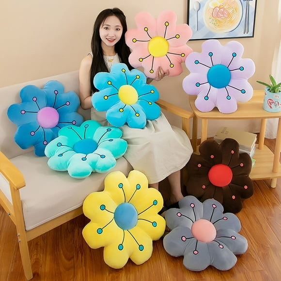 Viflosae Prime Deals Flower Floor Pillow Cushion Chair Flower Cushion Home Decor Pillow Reading Pillow Prime Day Deals 2024 Canada
