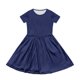 thumbnail image 5 of Girls Summer Dress Tween Dresses Short Sleeve Casual Dress with Pockets Soft and Breathable Perfect for Everyday Wear ,Sie:110, 5 of 10