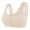 Beige2, variant on Women's Lingerie Sleep Bra Comfort Bralette Button Front Closure Everyday Bras for Seniors Women