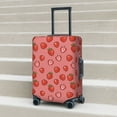 thumbnail image 5 of Uemuo Red Strawberry Printed Washable Luggage Cover - Fashion Suitcase Protector Fits 18-32 Inch Luggage -, 5 of 9
