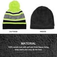 thumbnail image 3 of TAGVO 3 in 1 Warm Beanie Hat Scarf Gloves Set for Kids, Winter Thicken Fleece Thermal Knit Hat Scarf Gloves Set,for Kids children Boys Girls, Aged 3-6, Winter Accessories Sets, 3 of 7