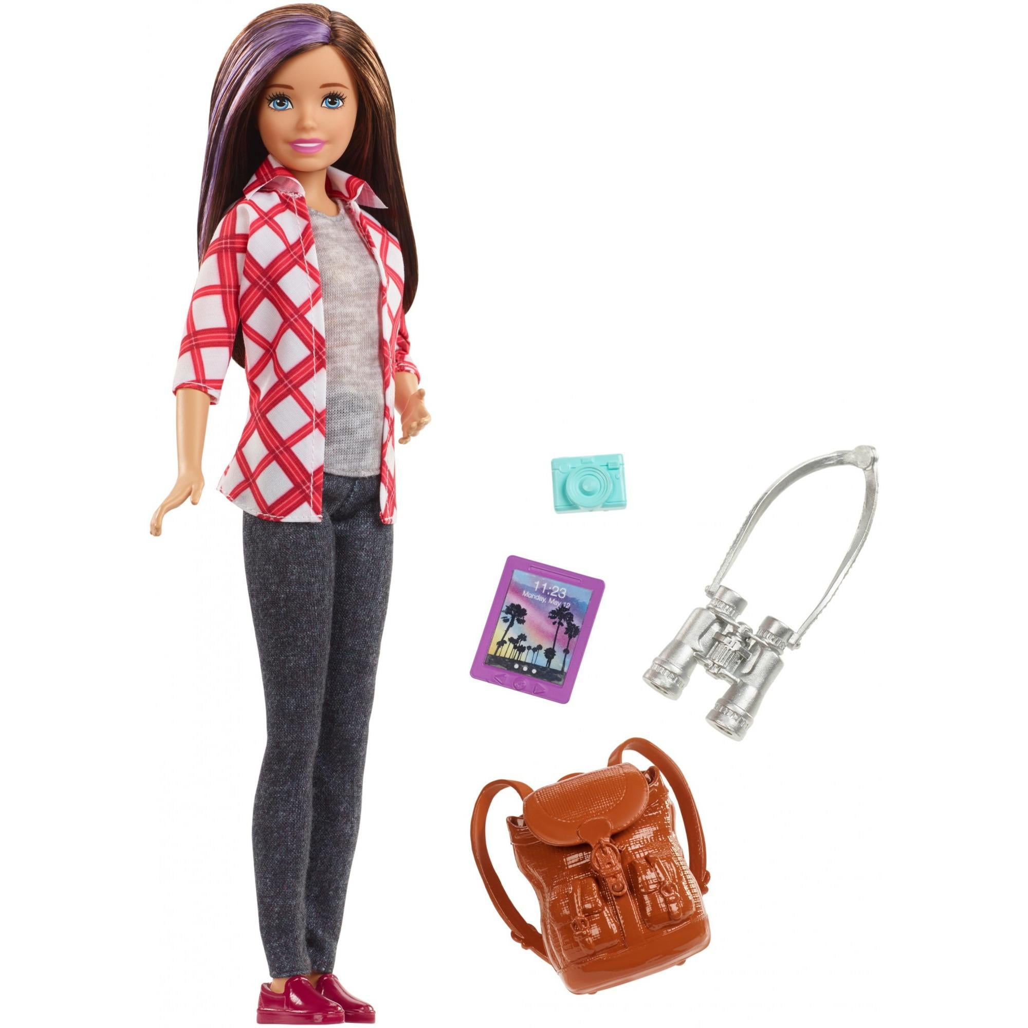 barbie travel skipper doll new boxed great item 