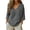 Z25Dark Gray, variant on Linen Shirts for Women Boho V Neck Cotton Tops Blouse Loose Dressy Beach Tunic Long Sleeve Spring Summer Clothes White XL