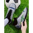 thumbnail image 7 of FLTHDD Men's High-Top Soccer Cleats - Tf Spikes For Outdoor Training & Competition, Non-Slip On Artificial Grass, Lace-Up, All-Season, 7 of 7