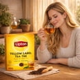 thumbnail image 4 of Lipton Yellow Label Thé Noir en Feuilles, Goût Riche, 450 g (15,8 oz), 4 of 7