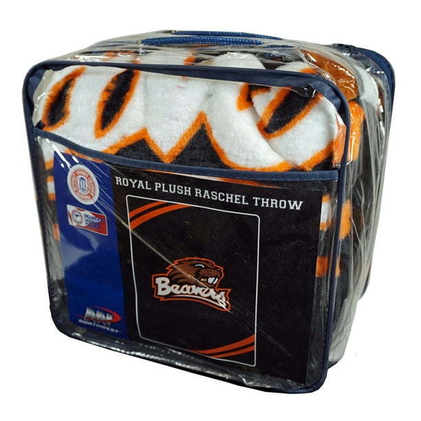 Oregon State Beavers 60x80 inch Royal Plush Raschel Throw Blanket