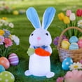 thumbnail image 4 of ToyKingdee Lighted Easter Bunny Decoration,Easter Decoration,Easter Lighted Bunny Funny Plush Rabbit Doll Spring Home Decor for Table Shop Party Spring Farmhouse, 4 of 6