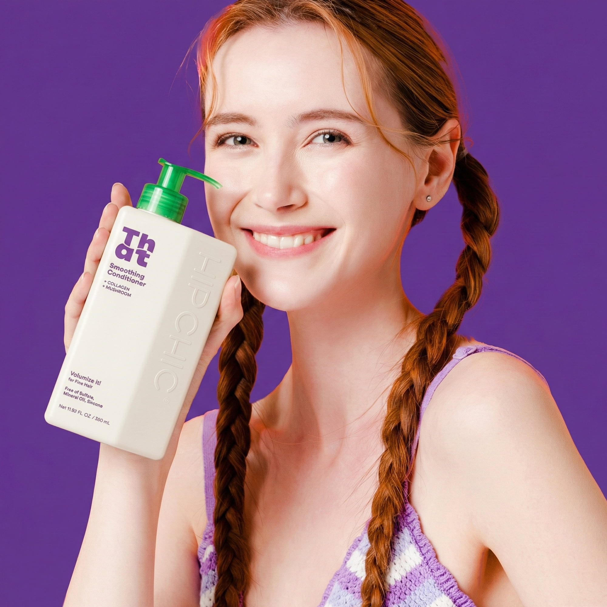 Hip Chic That Smoothing Hair Conditioner for Fine Hair, 11.83 fl oz
