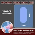 thumbnail image 2 of 180 Pcs 0.6" x 1.38" Large Strong Double Sided Dots Glue, Removable Clear Sticky Tack, Wall Mounting Putty, for Hanging Posters Decor Crafts, 2 of 7