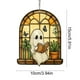 thumbnail image 3 of Adorno de Fantasma para Halloween | Mural Plano para Jardín o Hogar | Plástico Resistente | Multicolor | 15 X 10 Cm | 1 Unidad, 3 of 6