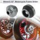 thumbnail image 2 of Slider de marco de motocicleta de 15mm Aleación de aluminio Plástico Protección de carenado Crash Pad Protector Guard 59mm 45mm Tono titanio 2 Pcs, 2 of 7