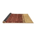 thumbnail image 2 of Ahgly Company Indoor Round Abstract Brown Modern Area Rugs, 7' Round, 2 of 4