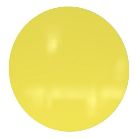 UPC: 0014935314040 | Ghent Coda Low Profile Circular Glass Dry Erase Board Magnetic Yellow 36in Dia
