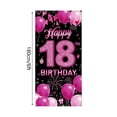 thumbnail image 2 of Klonfd 18th Birthday Banner Yard Sign Photo Prop Background For Girls' Birthday Party, 2 of 4