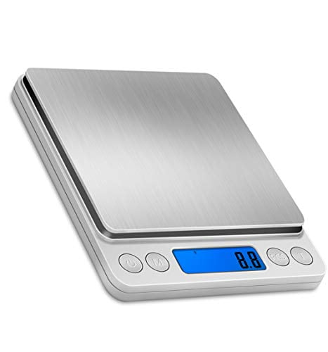 Fuzion Digital Pocket Scale 1000g/0.1g, Gram Scale with Retractable  Display, Jewelry Scale with Auto-Off, Portable Kitchen Scale for Food,  Coffee, Coin, Weed,Medicine - Walmart.com