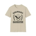 thumbnail image 2 of Culinary Gangster, Gildan Unisex Softstyle T-Shirt, Chef Graphic Tee, S-3XL, 2 of 5