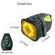 thumbnail image 3 of Xihbxyly Oferta Del Día Prime Solo Hoy Liquidación Bolsa Trasera de Bicicleta con Señal de Giro Led, Bolsas de Asiento Probadas, Bolsa de Sillín para Bicicleta y Scooter, 3 of 7