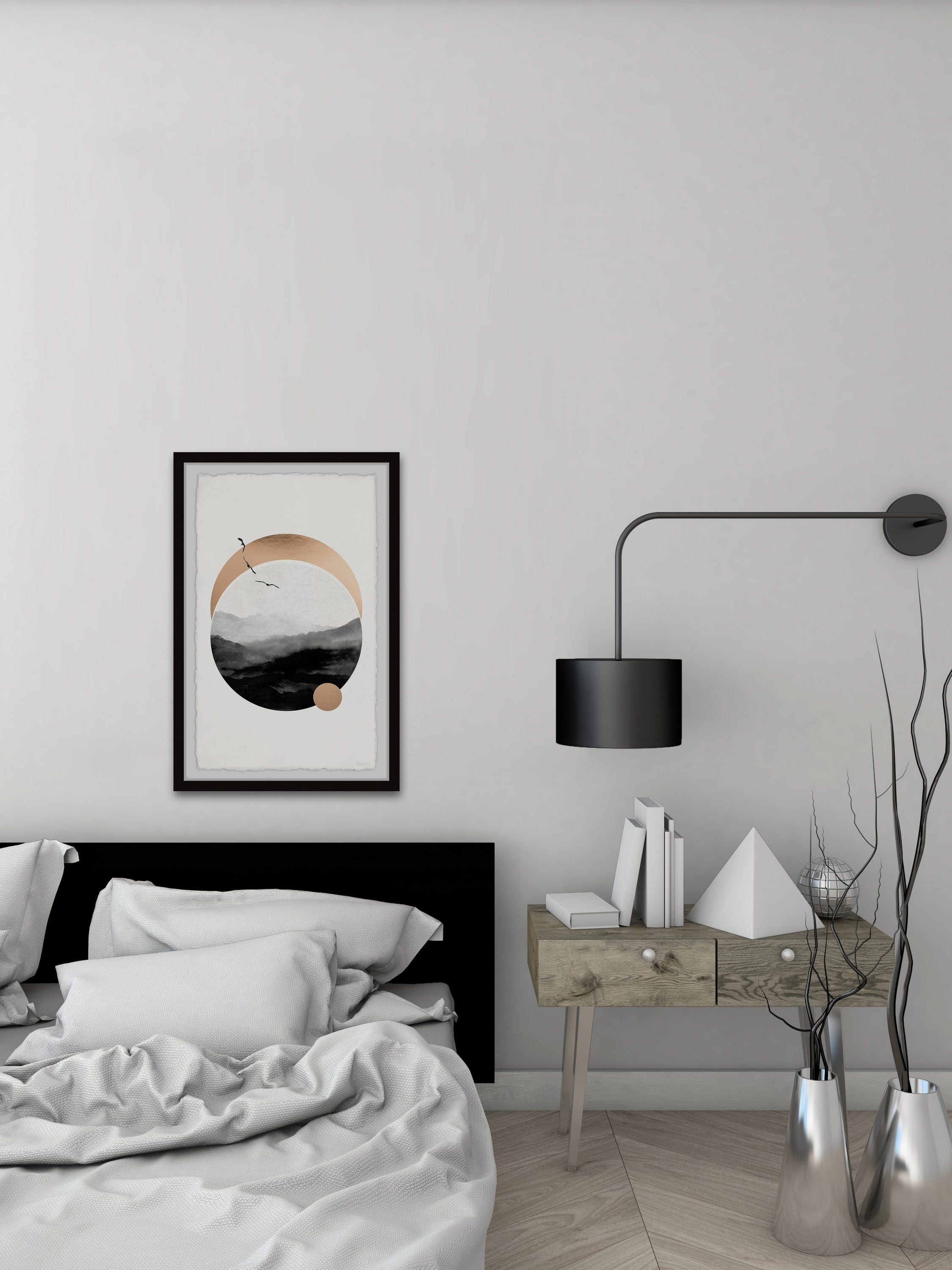 Parvez Taj Bird Landscapes Framed Art Prints