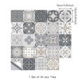 thumbnail image 2 of Retro pattern ceramic tile stickers kitchen bathroom simulation brick self-adhesive wall stickers, 2 of 5