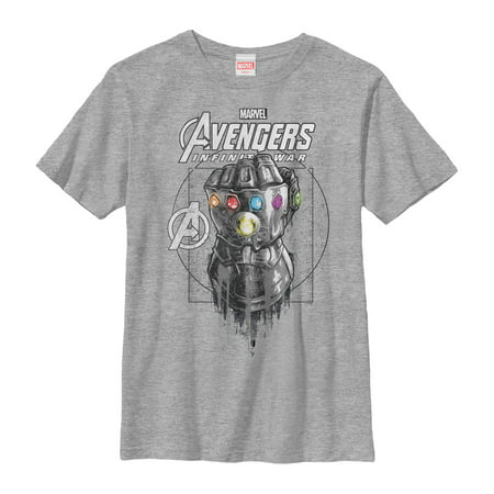 Marvel Marvel Boys Avengers Infinity War Gauntlet Drip T Shirt