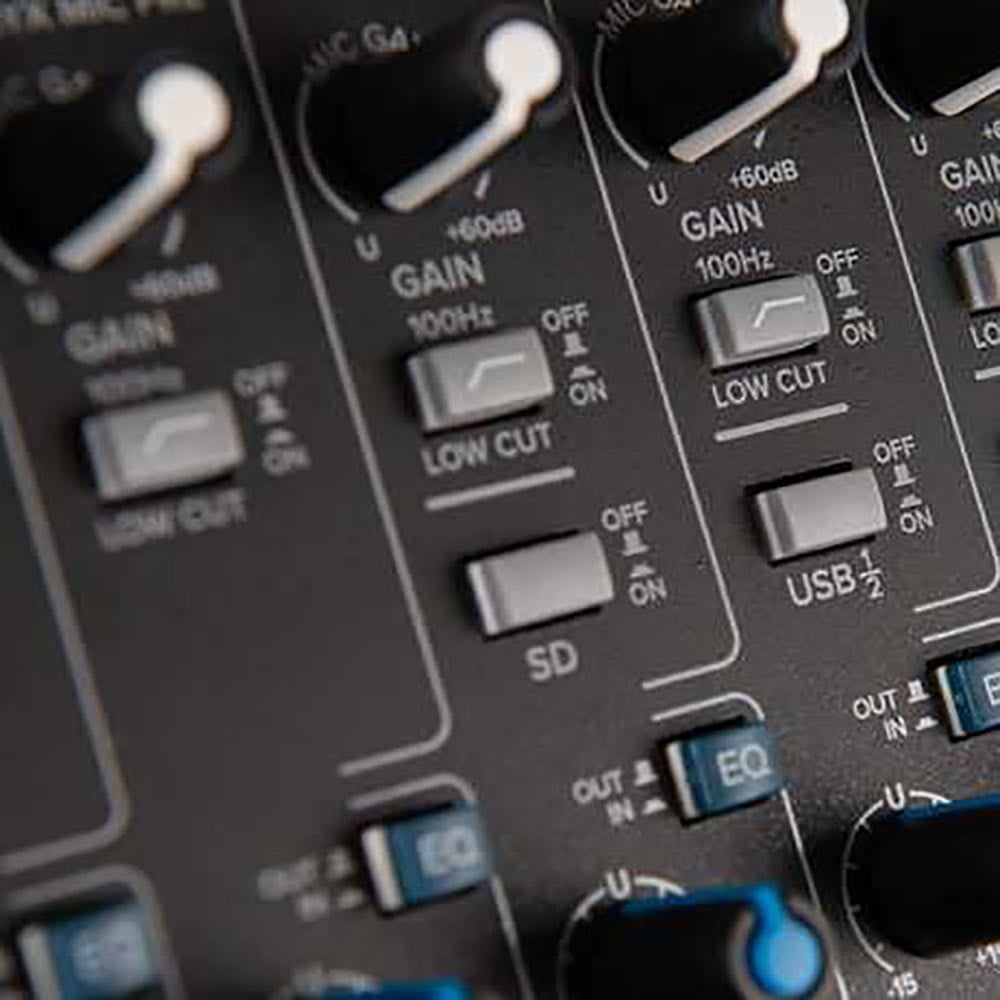 Mackie Onyx12 12-Channel Premium Analog Mixer with Multi-Track USB