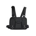 thumbnail image 2 of SeekLGT Radio Chest Harness Adjustable Nylon Vest with Reflective Stripes for Hiking Biking Camping Outdoor Work Safety, 2 of 6