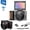 Charm Night Black + TF memory card, variant on 4K Digital Camera with Flip Screen | Auto Focus, Close-up Photography, Rechargeable Battery, Wi-Fi Capability, 32GB Memory Card Included, Ideal for Students and Photography Beginners