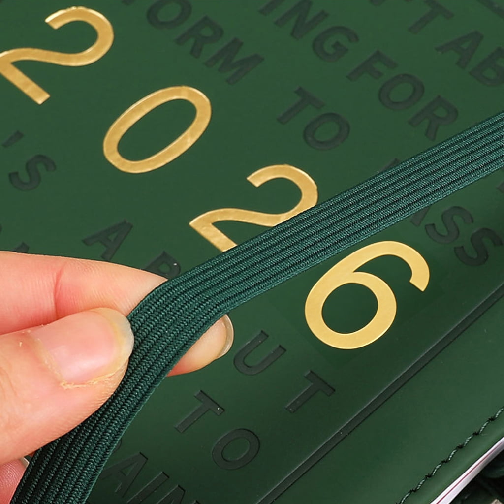 2025 Weekly Monthly Planner Leather Planner Notebook 2025 Journal Academic Diary
