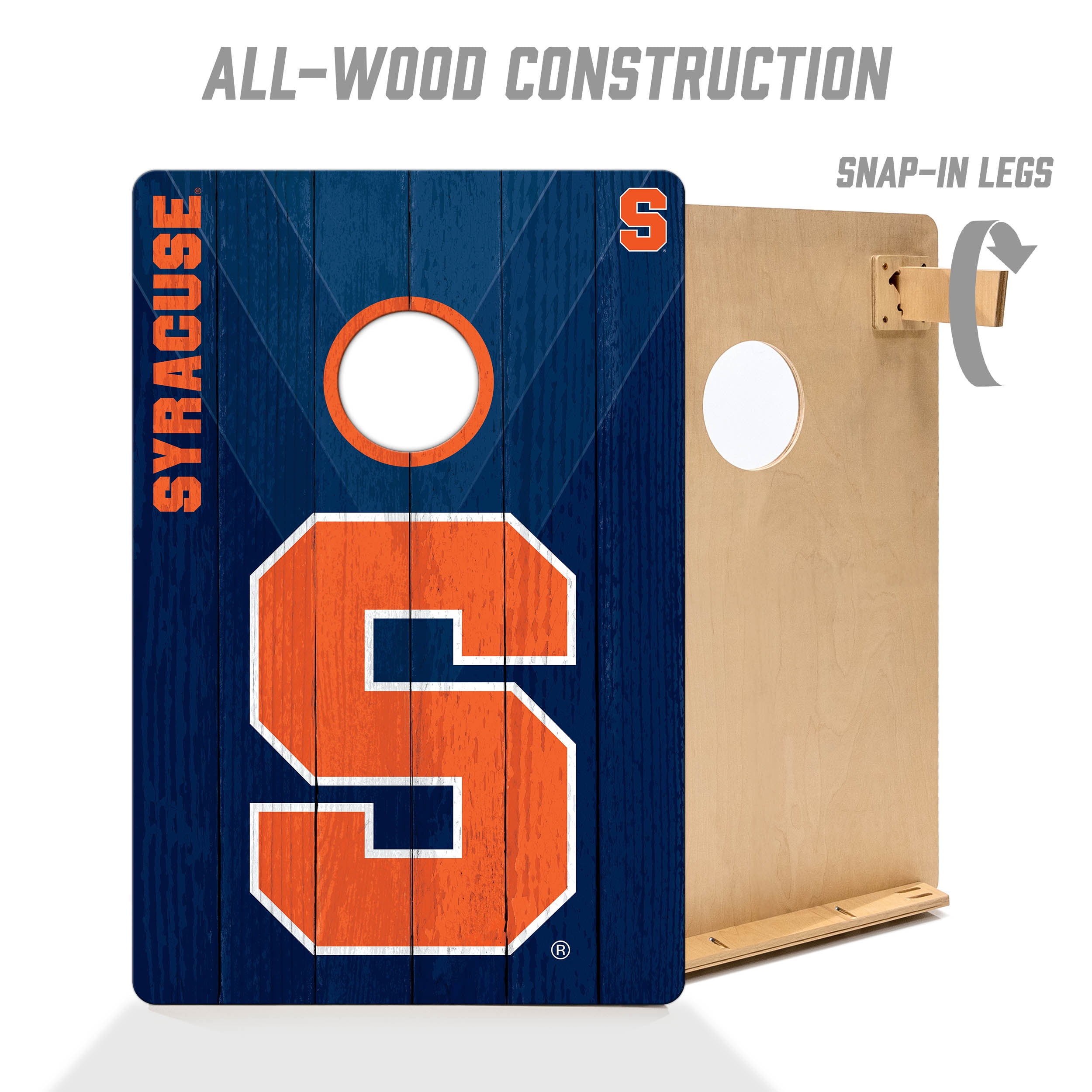 YouTheFan NCAA Syracuse Orange 2' x 3' Cornhole Game No Bags