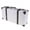 White, variant on Esquirla British Vintage Suitcase Luggage Travel Bag Display Photography Props Brown