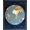Blue Orange Gray, Pattern 3, variant on ODIKA Earth World Map Design With Vintage Cartography Continent Outlines for Playroom, Bedroom, Reading Nook, Pet Friendly & Kids Safe Play
