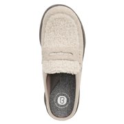 Bzees For Lifestride Women's Georgia Slip On Mule Beige Fleece 11M