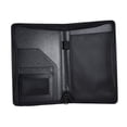 thumbnail image 4 of FlyFlise Portable Business Portfolio Padfolio Folder Document Case Organizer PU Leather with Business Card Holder Memo Note Pad, 4 of 5