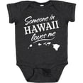 thumbnail image 3 of Inktastic Someone in Hawaii Loves Me Boys or Girls Baby Bodysuit, 3 of 5