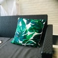 thumbnail image 3 of Listenwind Polyester Case Cushion Green Leaves Throw Sofa Car Cushion Decor, 3 of 6