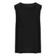 thumbnail image 5 of Blusa de manga larga,Blusa plisada sin mangas para mujer, cuello redondo, efecto lino, 100 % poliéster, corte holgado para uso informal, sopatenor, 5 of 8